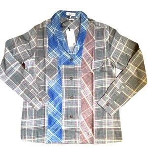 Miss Me Vintage Plaid Long Sleeve Shirt